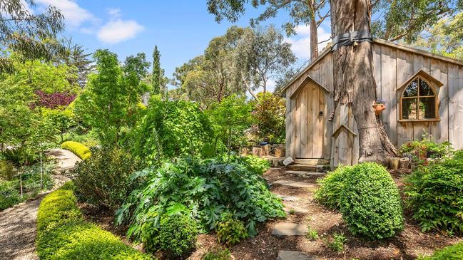 It has a cubby house that looks like it’s straight out of a storybook. Picture: realestate.com.au