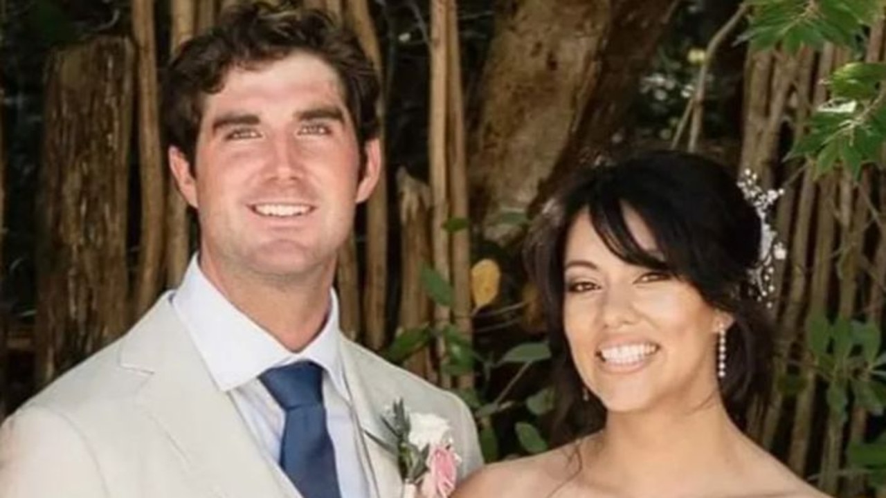 Stephanie Castellanos and husband Harry Kelleher. Picture: GoFundMe