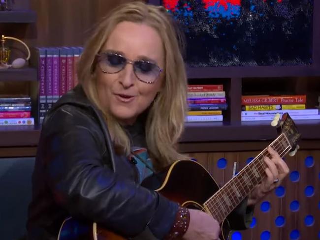 Melissa Etheridge during an appearance on <i>Watch What Happens Live</i>.