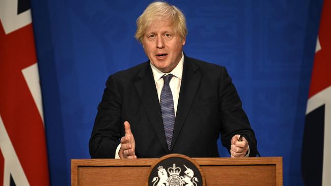 British Prime Minister Boris Johnson. Picture: AFP