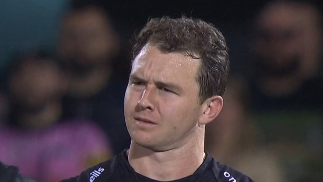 Dylan Edwards was as confused as the rest of us. Photo: Fox Sports