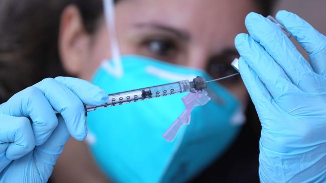 The majority of Australians should be vaccinated against COVID-19 by the end of October but that’s unlikely to mean international borders will reopen. Picture: Getty Images