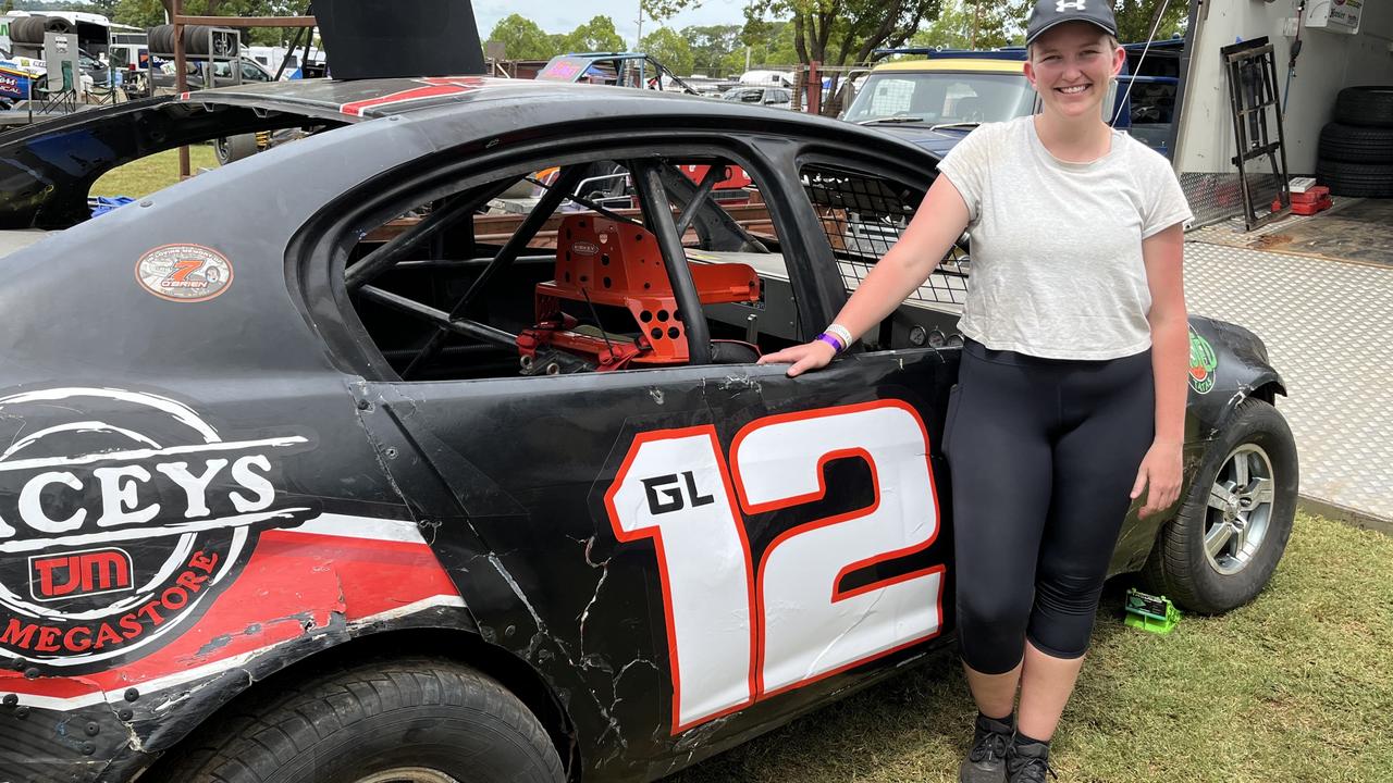 Brooke Etherden, Rockhampton. Brooke used to race full time and has been hitting the track since she was 11.