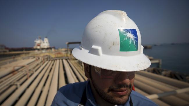 Pipes used for landing and unloading crude and refined oil at the North Pier Terminal in Ras Tanura, Saudi Arabia, Picture: Bloomberg