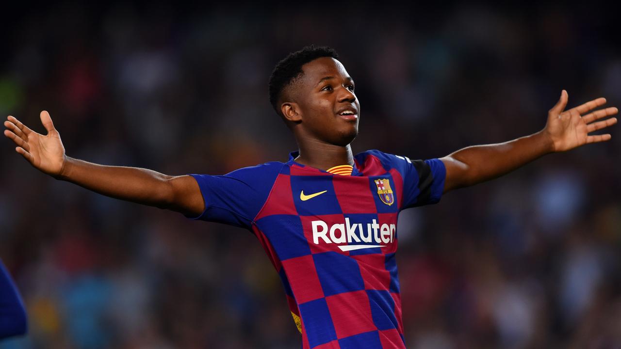Ansu Fati looks set to become Barcelona's newest star