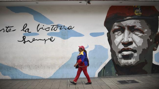 Venezuelan President Hugo Chavez had civil servants fired and replaced in 2004. Picture: Yuri Cortez/AFP