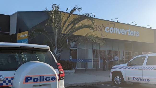 Police are on the hunt for a man after an armed holdup at a Townsville pawn shop. Picture: Katie Hall