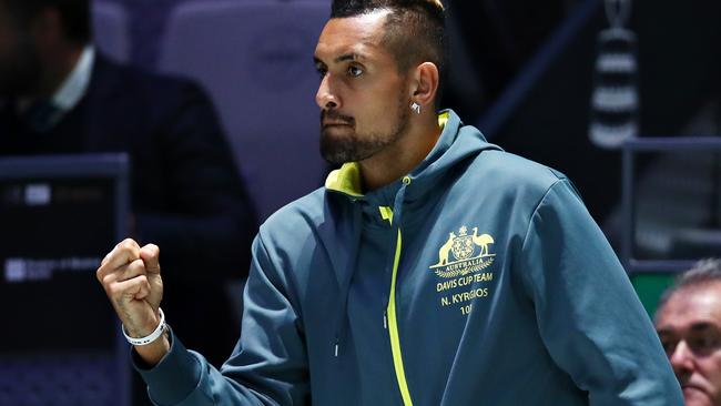 Nick Kyrgios is back in the Davis Cup fold. Picture: Clive Brunskill/Getty Images