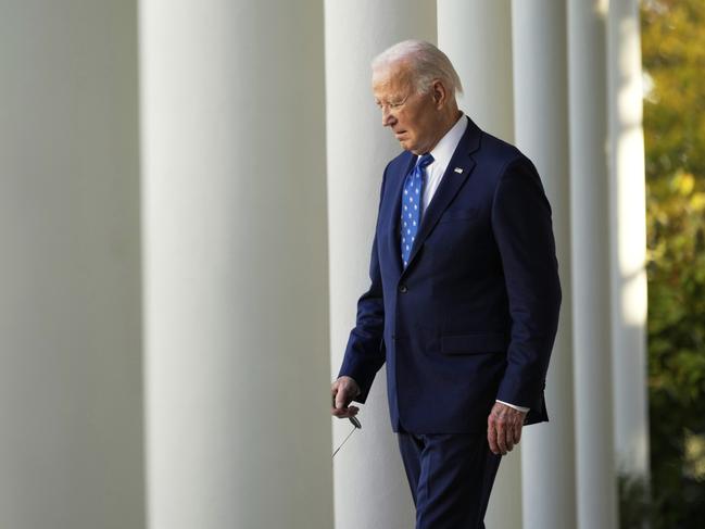 Former US president Joe Biden has been diagnosed with cancer. Picture: AP