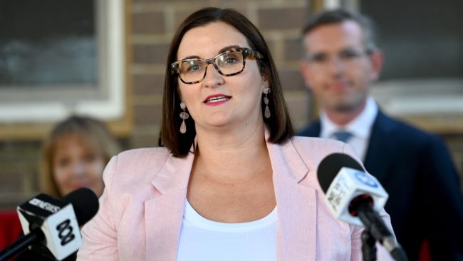 Minister for Education and Early Learning Sarah Mitchell says it's the "right thing to do for our kids". Picture:  NCA NewsWire / Jeremy Piper