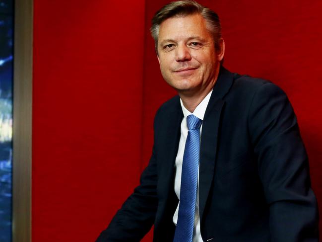 New Seven CEO James Warburton pictured in Sydney on Friday, 16th August 2019. picture Nikki Short