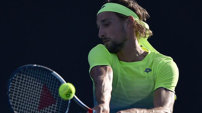 Ruben Bemelmans has caused yet another boilover at the Australian Open. Picture: AFP