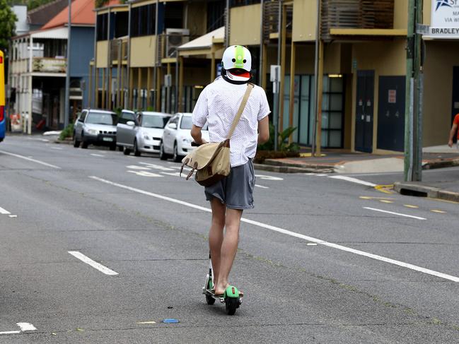 Brisbane City Council says Lime needs to prove their scooters are safe. Picture: Picture AAP/David Clark