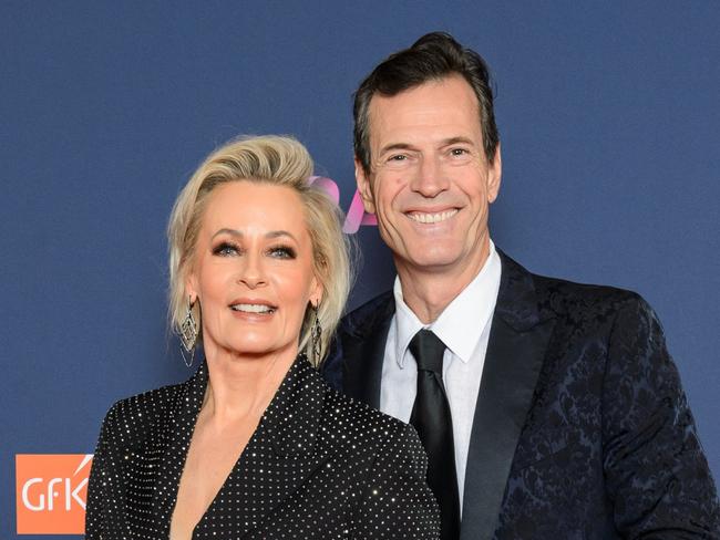 Amanda Keller and Brendan 'Jonesy' Jones at the 34th annual Australian Commercial Radio Awards (ACRAs) which were held in Sydney on Saturday,  October 14, 2023.Picture: Supplied/CRA