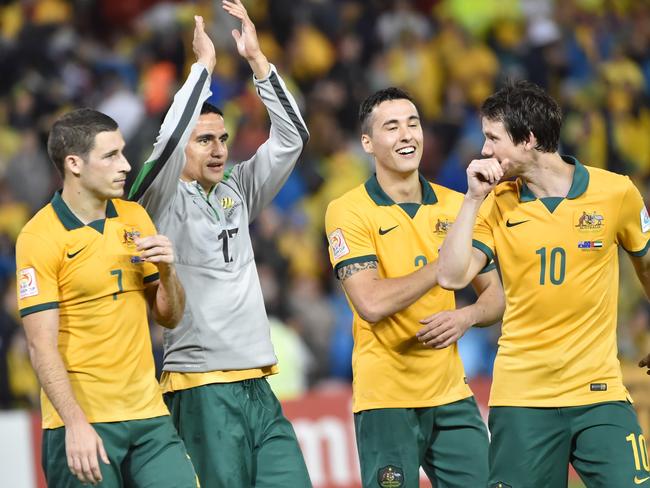 The Socceroos are predominantly young with a mix of experience.