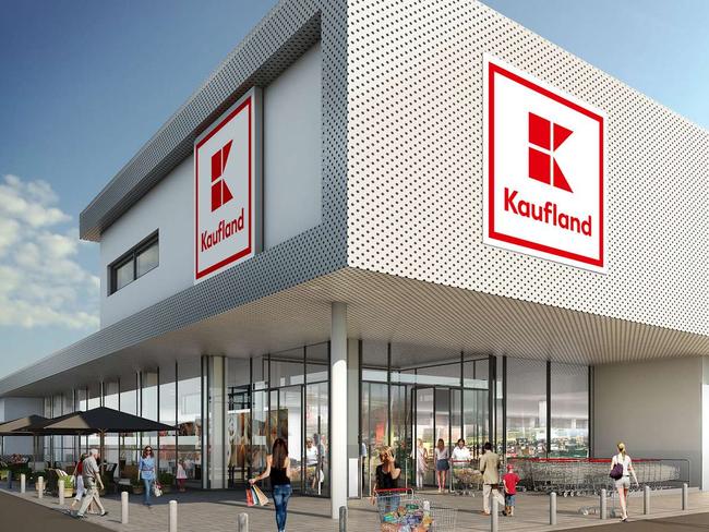 Artist’s impression of the Kaufland supermarket off Anzac Hwy, Forestville.