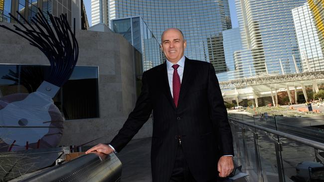 Businessman and former Lendlease executive Bill Grounds in Las Vegas. Picture: Getty Images