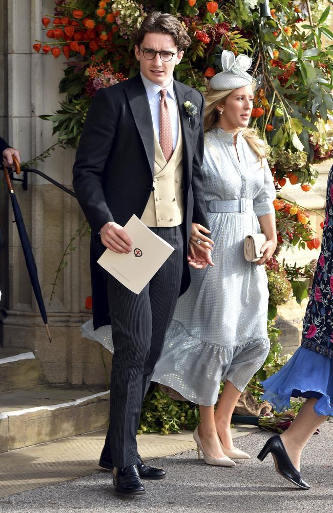 This is singer Ellie Goulding. Apparently she had a bit of thing with Prince Harry, so she turned up to the royal wedding accessorised with a dashing art dealer/rower by the name of Caspar Jopling. This is a power move we can all get behind.