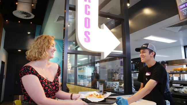 New Taco Bell store at Annerley, Taco Bell is opening a store at North Lakes. (AAP Image/Claudia Baxter)