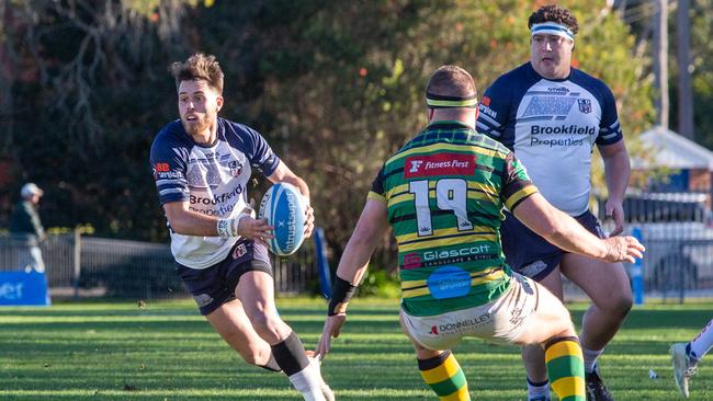 Shute Shield action at TG Millner in Eastwood last season.