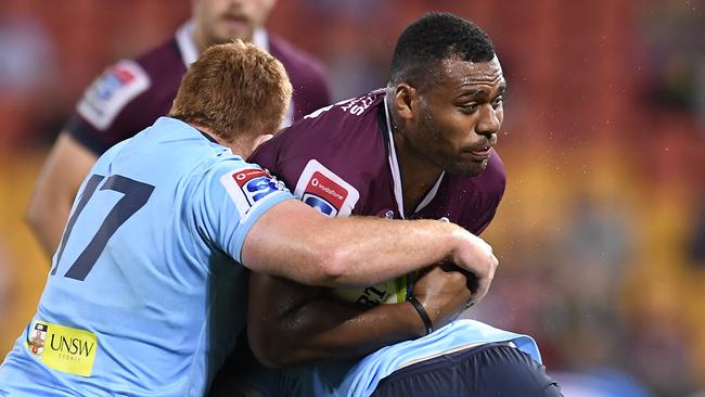 Samu Kerevi has been rested to comply with the Wallabies’ workload management policy. Picture: Getty