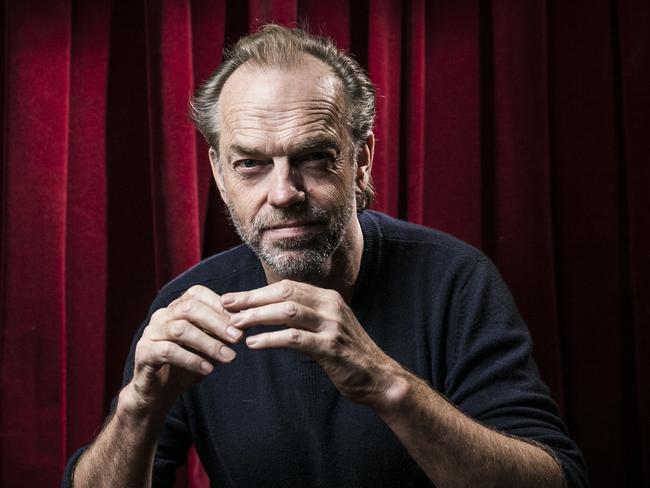 Hugo Weaving turned 60 while at home in lockdown. Picture: Dylan Robinson