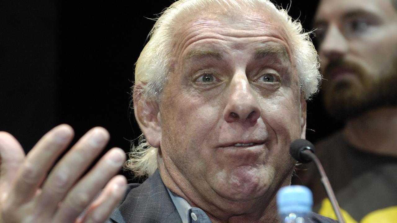 Ric Flair admitted he was raking it in as a podcaster.