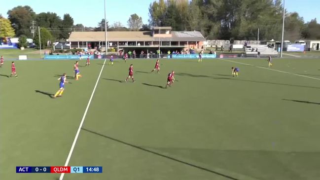 Replay: 2021 Australian Hockey Championships - Under 15s (ACT v QLD Maroon)