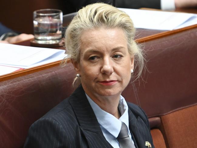 CANBERRA, Australia - NewsWire Photos - October 9, 2024:  Senator Bridget McKenzie during Question Time at Parliament House in Canberra. Picture: NewsWire / Martin Ollman