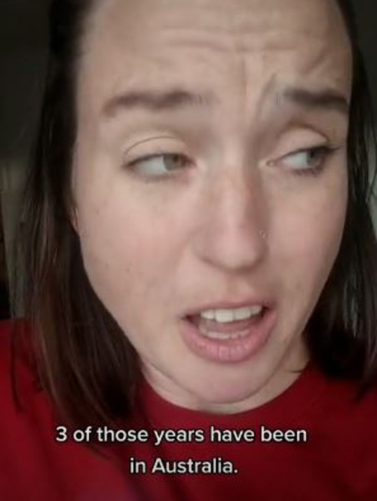 The US expat, who has been in Australia for three years, is baffled over the pronunciation of one word.