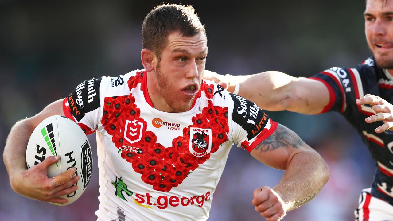 McInnes is one of St George Illawarra’s most consistent players. Photo by Matt King/Getty Images.