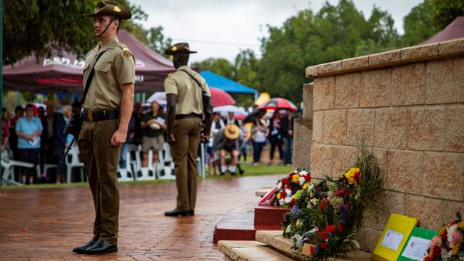 2022 Kingaroy Anzac Day March and service. Picture: Dominic Elsome