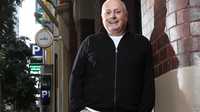 Chris Lucas outside his restaurant Chin Chin. Picture: Alex Coppel