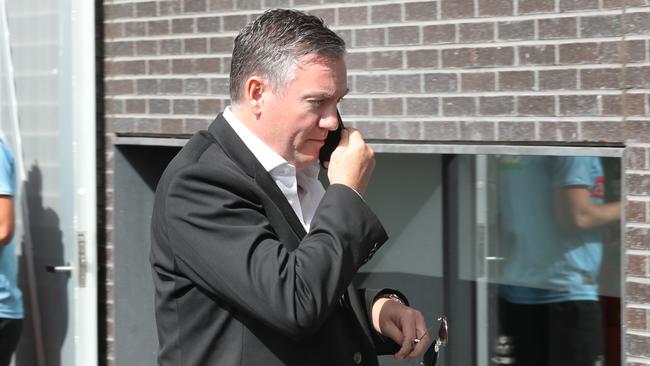 Collingwood president Eddie McGuire. Picture: David Crosling