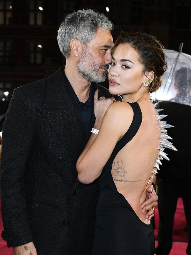 Taika Waititi joined Ora at the gala. Picture: Joe Maher/Getty Images