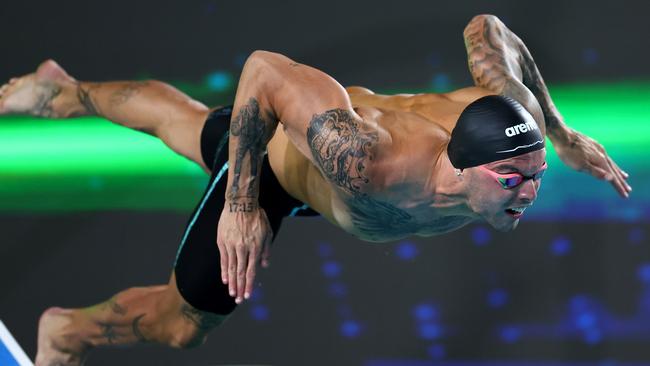 But he’s off to his third Olympics after an injury scare. (Photo by Quinn Rooney/Getty Images)