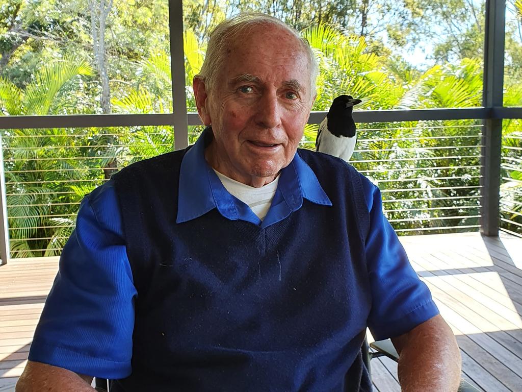 Gordon Brinsmead, 84, died when his mobility scooter was struck by a car at River Heads.