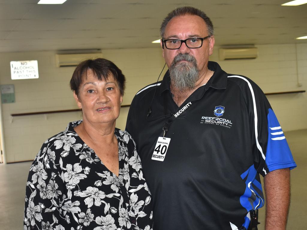 <p>Avalene Davison and Phillip Newton at the McCosker Rocky Speedway&rsquo;s Modified Sedans Cattle Cup at the Rockhampton Showgrounds on February 24, 2024.</p>