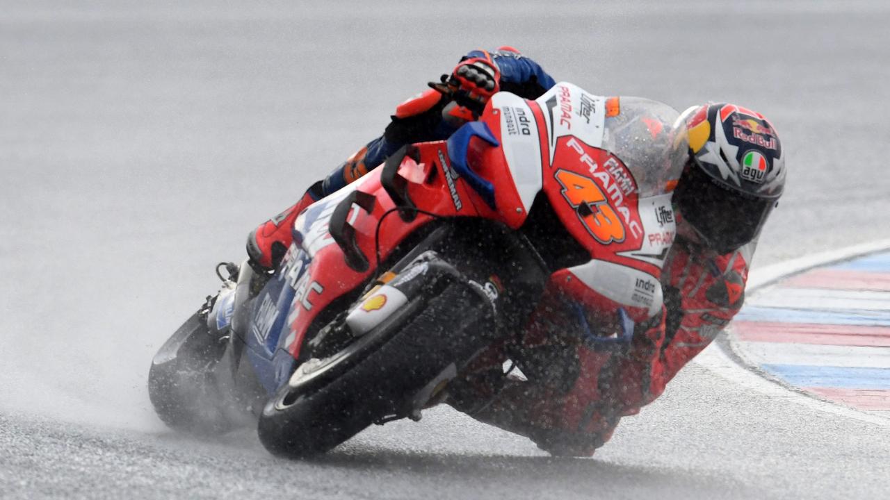 Pramac Racing's Australian rider Jack Miller in action.