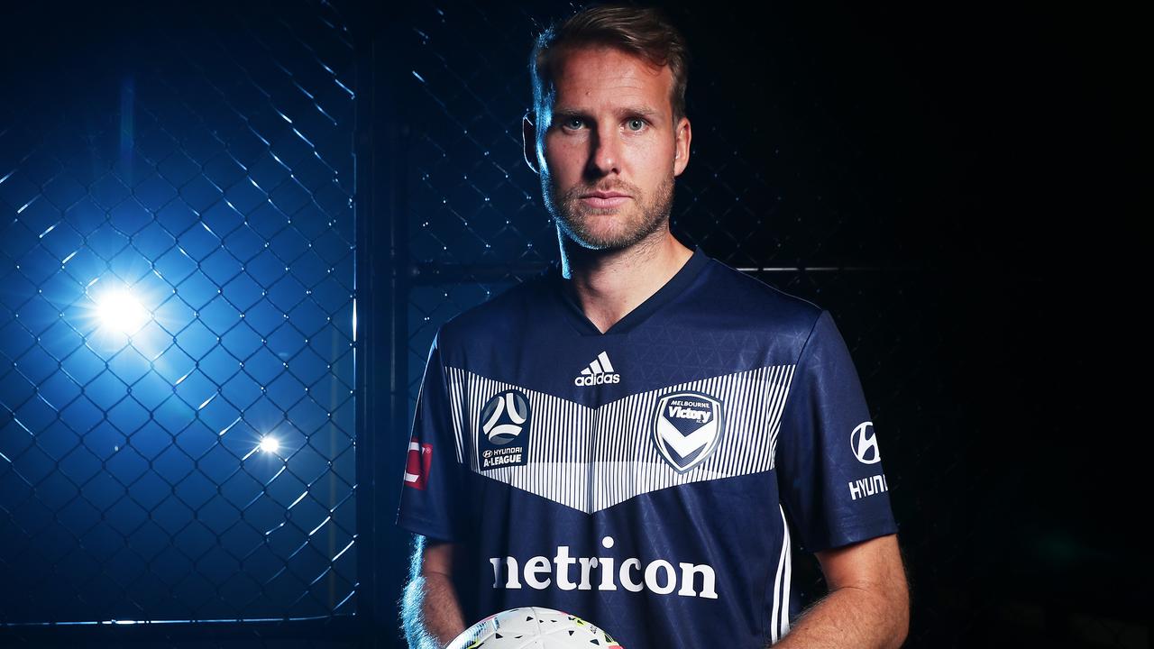 New Melbourne Victory captain Ola Toivonen says the team has a good balance. Picture: Getty Images