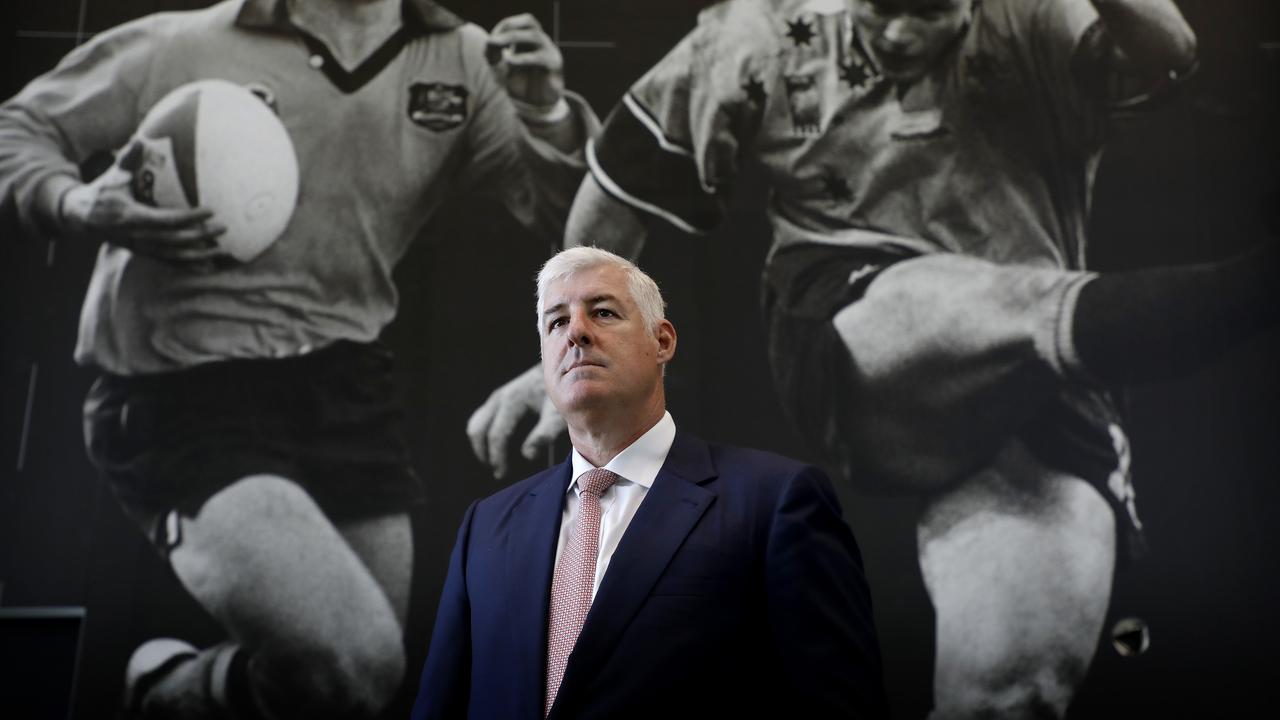 Rugby Australia chairman Cameron Clyne has announced a $5.2 million profit in 2018.