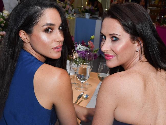 TORONTO, ON - MAY 31:  Actress Meghan Markle and Jessica Mulroney attend the Instagram Dinner held at the MARS Discovery District on May 31, 2016 in Toronto, Canada.  (Photo by George Pimentel/WireImage)