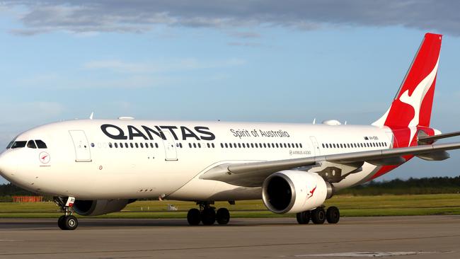 Qantas has announced a new Hobart-Perth service. Picture David Clark