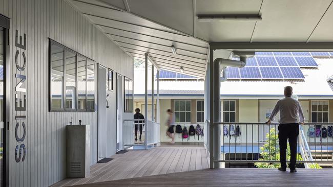 Kingsley College Science and FLA block. Picture: SCOTT BURROWS PHOTOGRAPHER