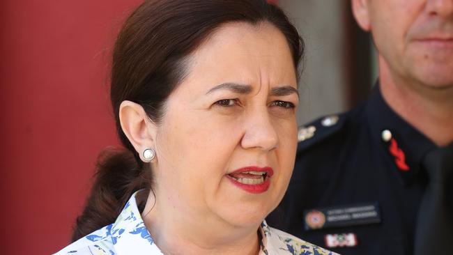 QLD Premier Annastacia Palaszczuk. Picture: Annette Dew