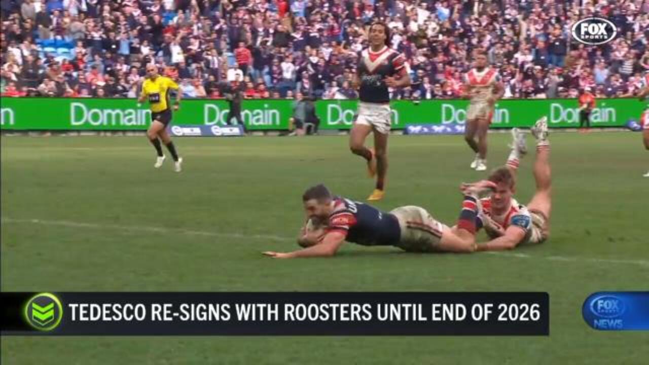 Roosters extend Tedesco for 2026