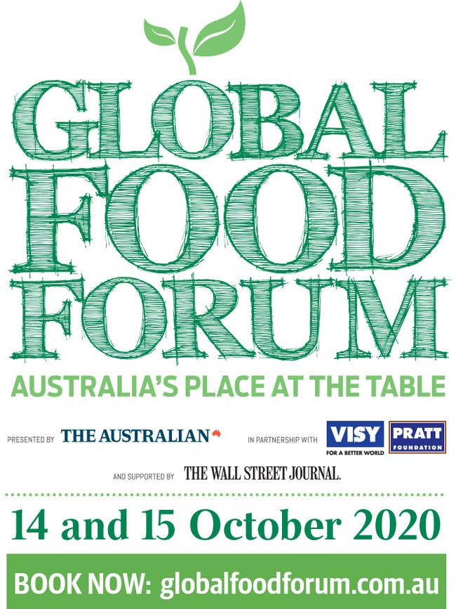 <a href="https://www.theaustralian.com.au/business/global-food-forum">Click here to find out more. </a>