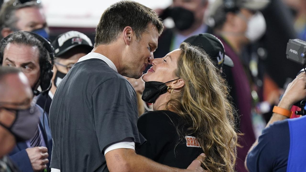 Gisele Bündchen Supports Tom Brady at 2021 Super Bowl