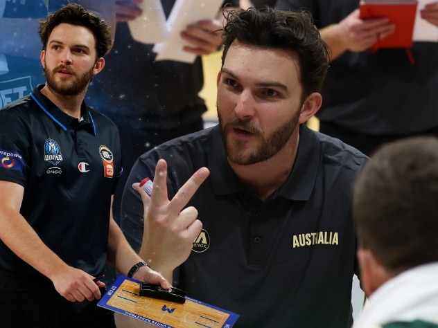 Boom-time to bring the blue: Jacob Chance has made the quick switch from Boomers head coach to Melbourne United's semi-final campaign.