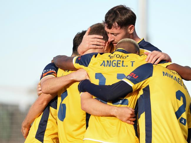 The Mariners remain on track in their bid for AFC Cup success. Picture: Daniel Pockett/Getty Images